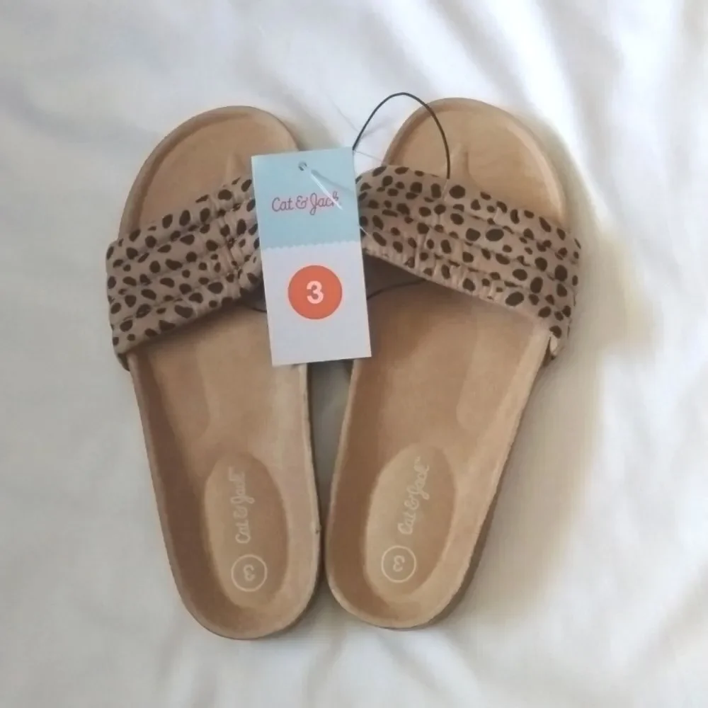 NWT Cat&Jack Kid's Slide Sandals